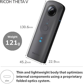 Amazon.com : Ricoh Theta V : Electronics