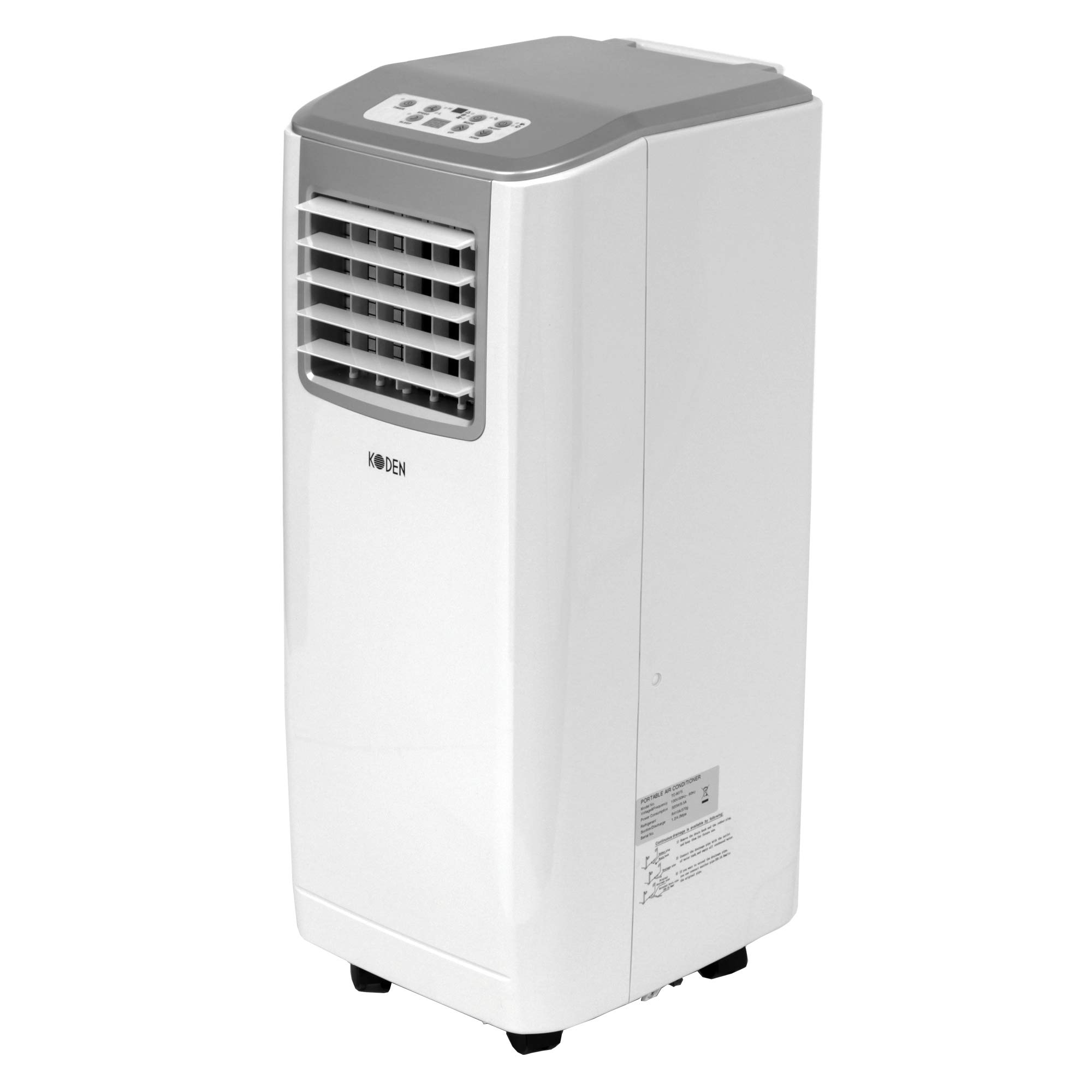 Amazon.co.jp: コウデン 移動式エアコン ホワイト 省ドレン 温度調節