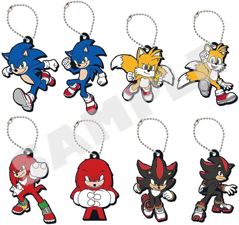 Amazon.co.jp: 『ソニック × シャドウ TOKYO MISSION』ラバーチャーム