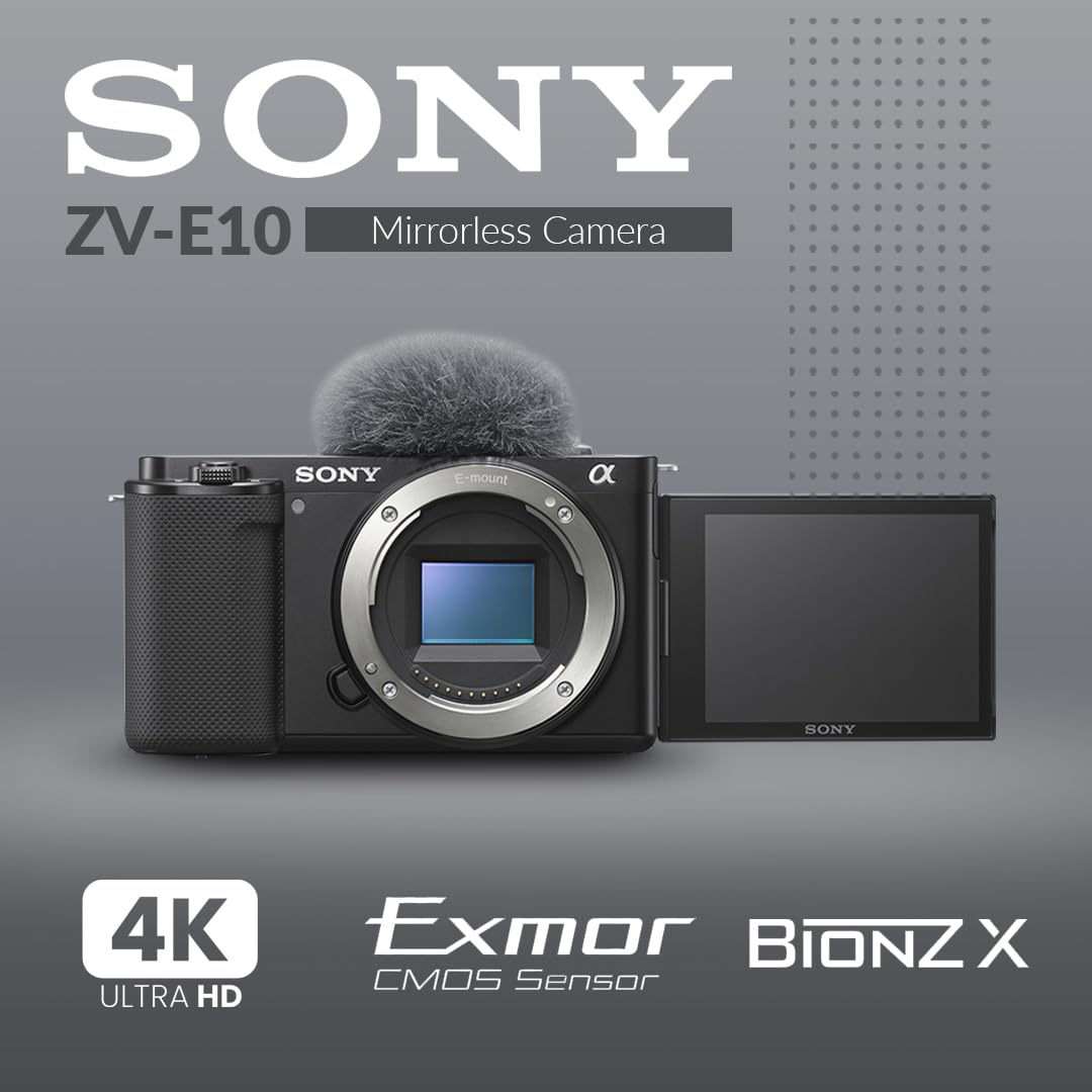 Amazon.com : Sony Alpha ZV-E10 Mirrorless Camera, APS-C