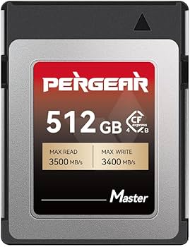 Amazon.com: PERGEAR 512GB Cfexpress 4.0 Type B Memory Card(Master