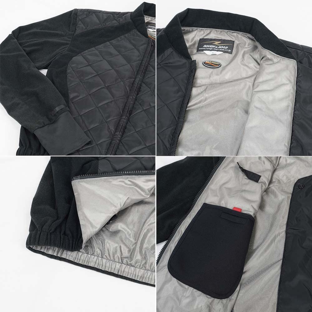 Amazon | ラフアンドロード(ROUGH&ROAD) プリマロフトチタンスリム