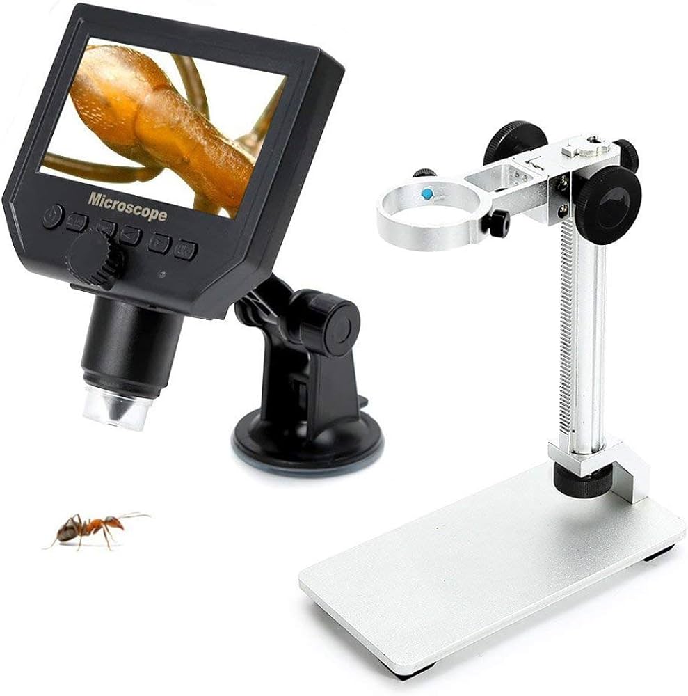 Amazon.co.jp: Nomeo デジタル顕微鏡 4.3インチ液晶 最大600倍率 HD