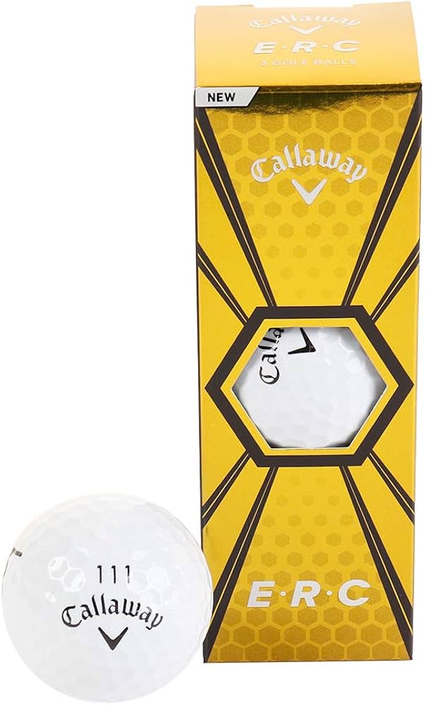Amazon.co.jp: キャロウェイ（CALLAWAY） E・R・C ボール ボールド