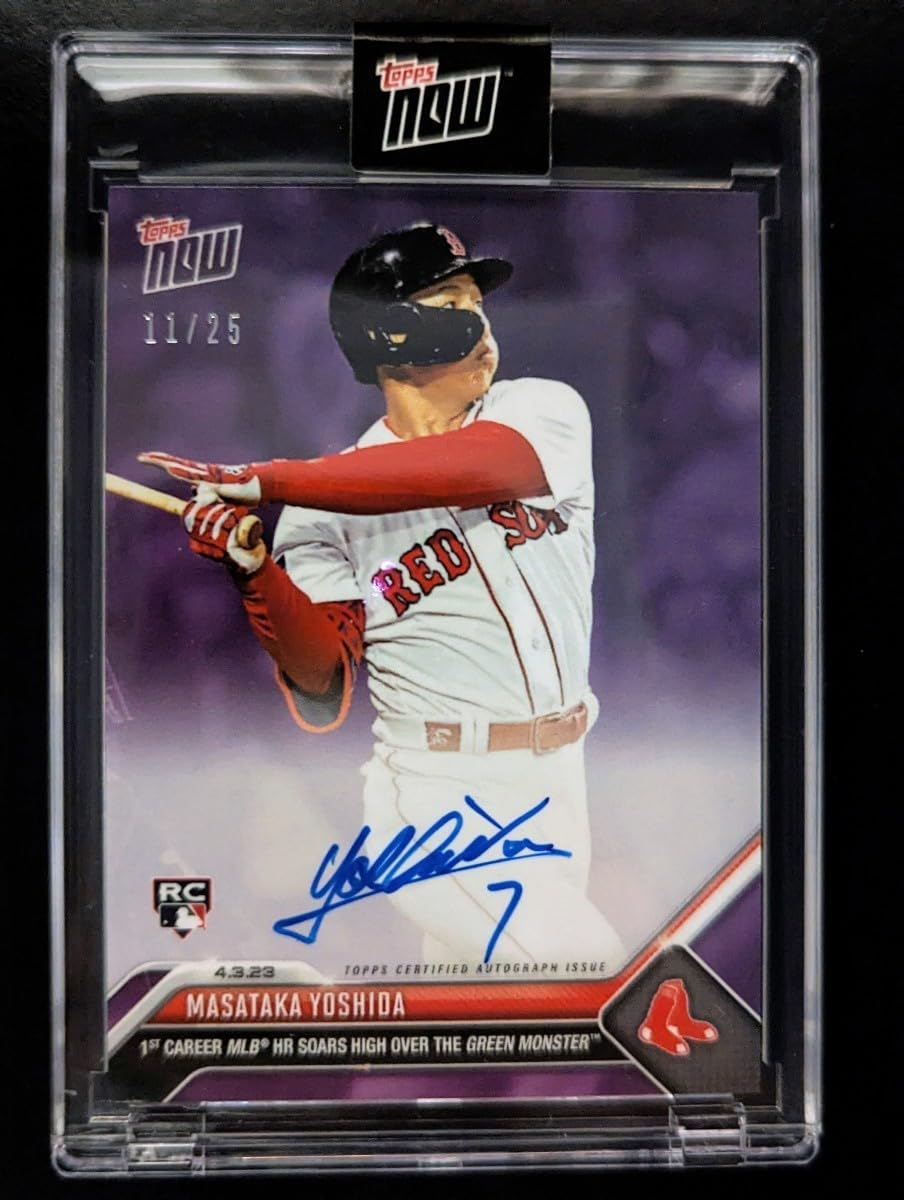 Amazon.co.jp: 吉田正尚 Masataka Yoshida 直筆サインカード auto