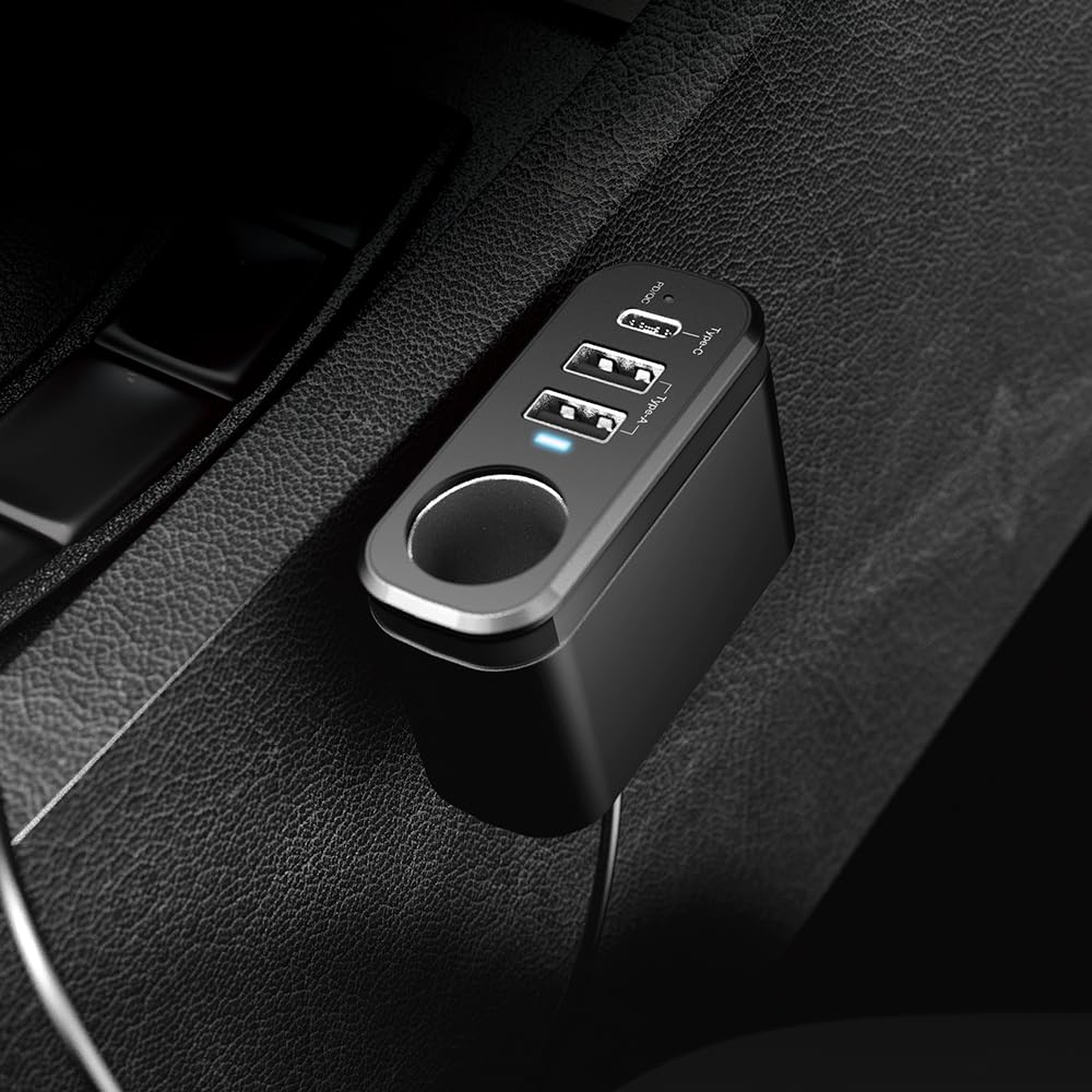 Amazon | 槌屋ヤック(Tsuchiya Yac) 車内用品 PD30W+2USB+ソケット