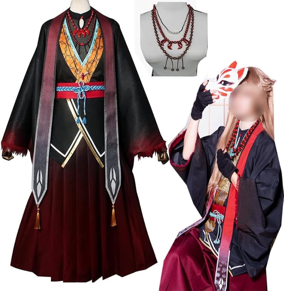 Amazon.co.jp: バーチャルYouTuber 伏見ガクコスプレ 衣装 仮装