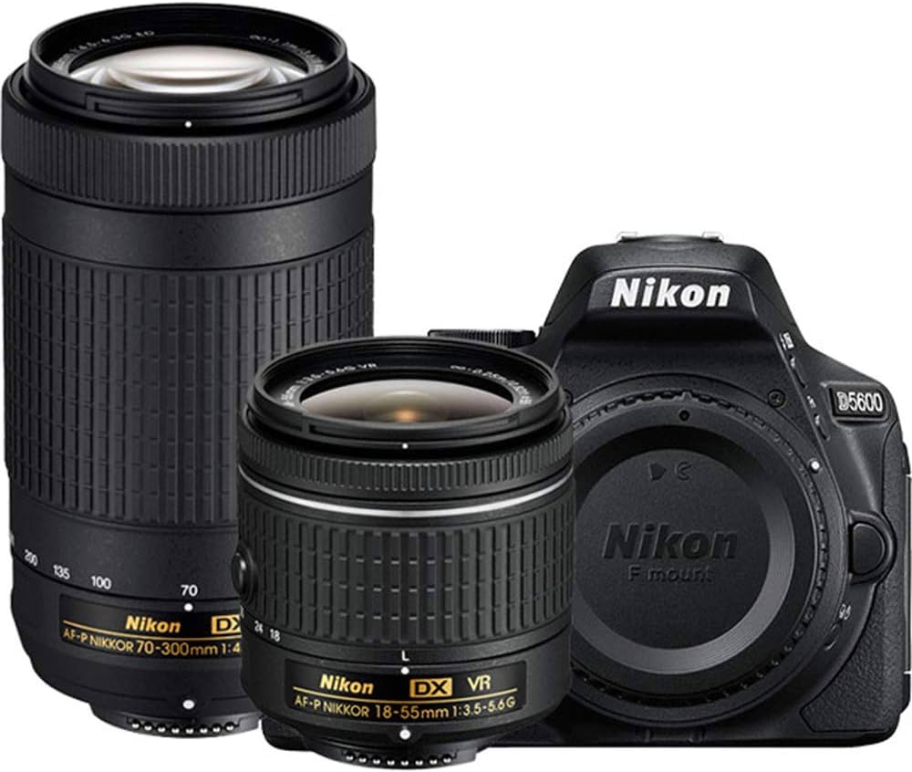 Amazon | Nikon D5600 デジタル一眼レフカメラ 18-55mm VR & 70-300mm