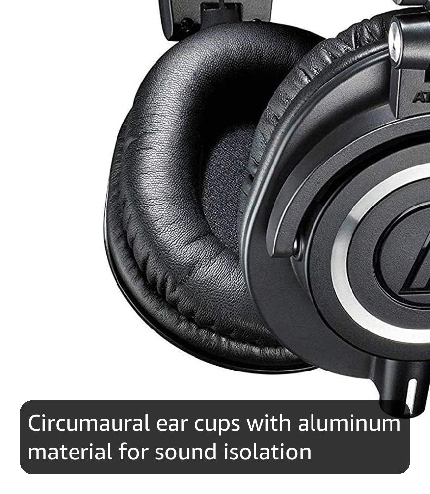 Amazon.com: Audio-Technica ATH-M50X Professional Studio Monitor