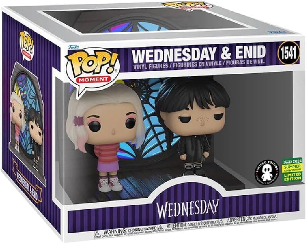 Funko Pop Wednesday & Enid 2024 Summer Convention Limited Edition