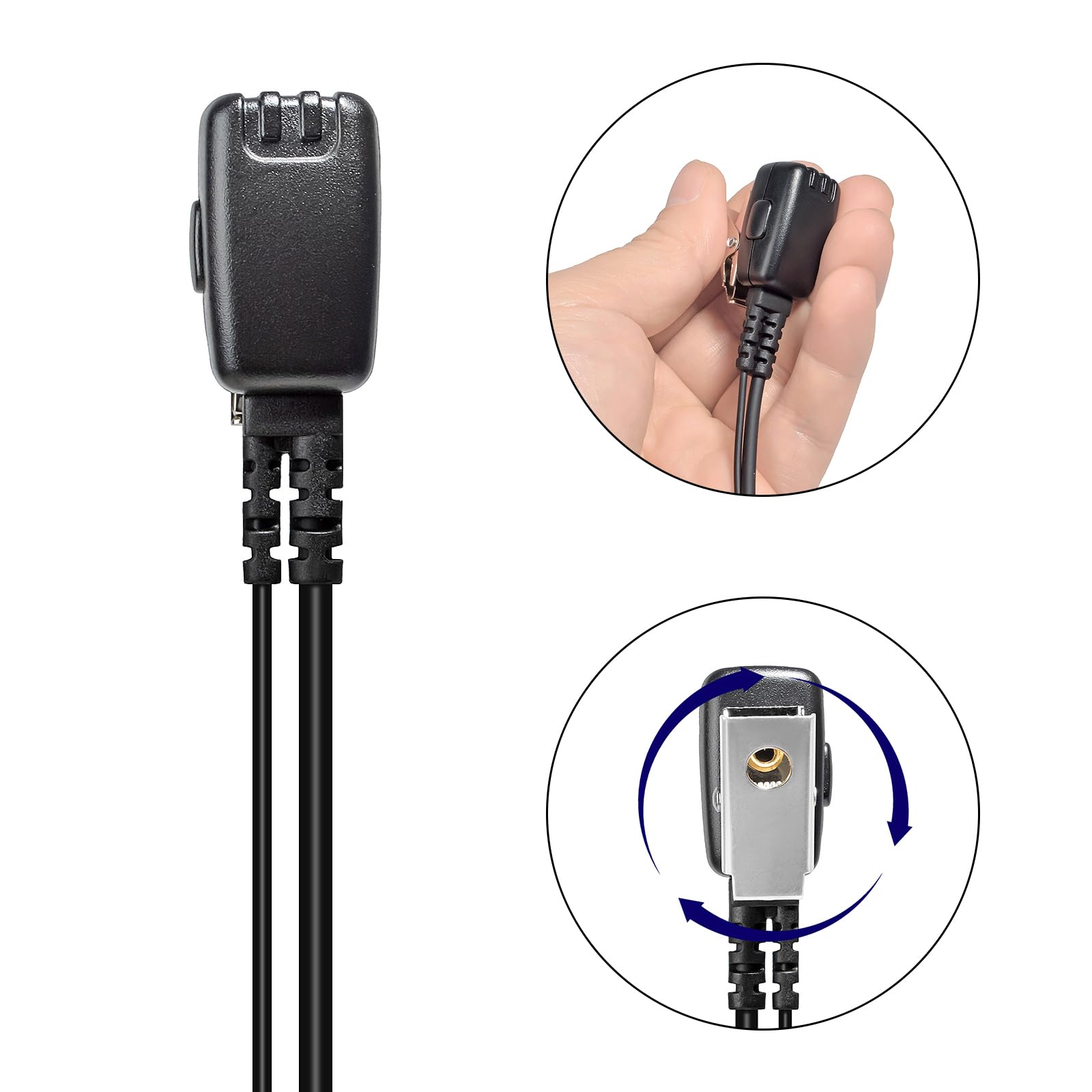 Amazon.co.jp: TWAYRDIO スタンダードホライゾン用 ヤエス用 インカム