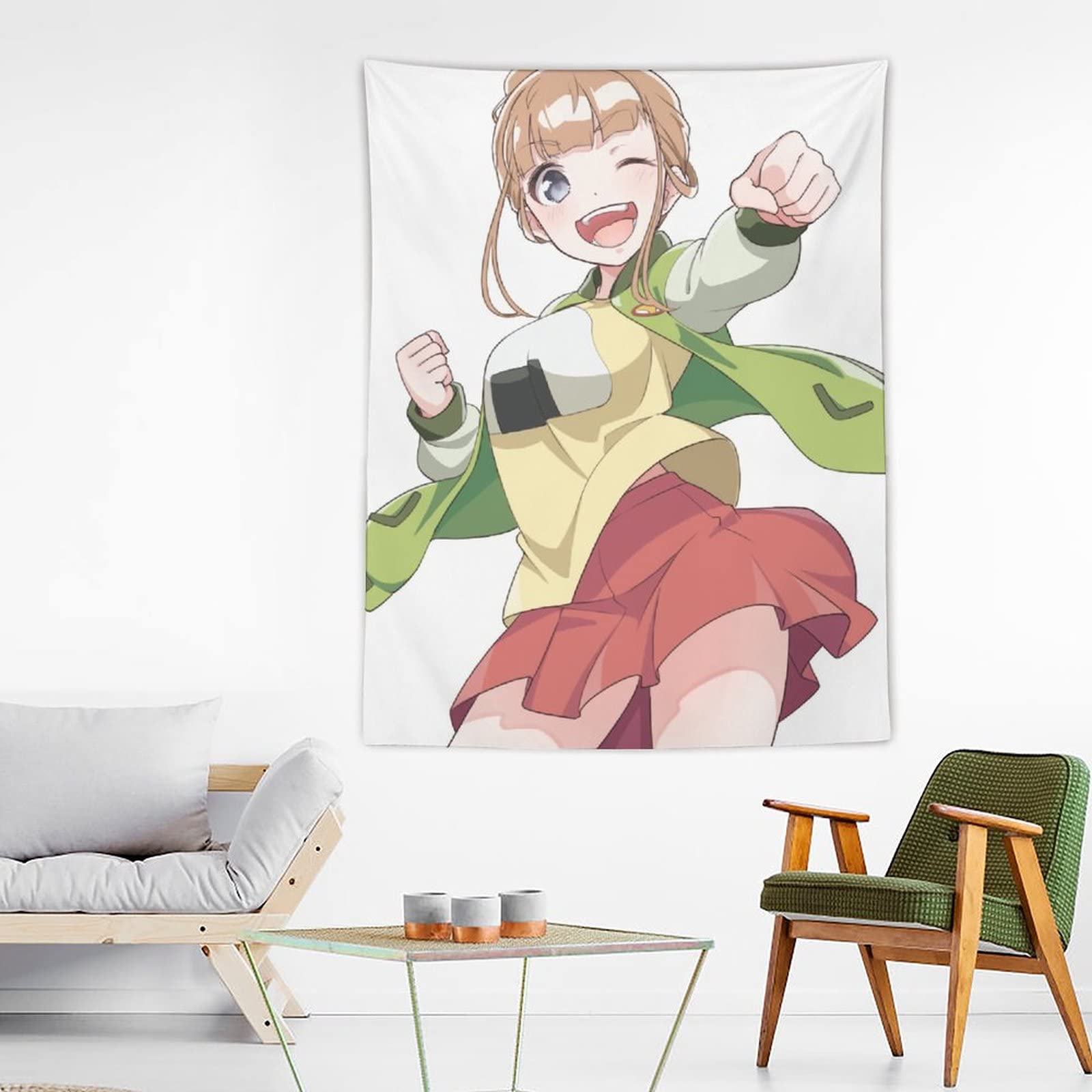 Amazon.co.jp: タペストリー 萌え アニメ柄 宇宙よりも遠い場所 より