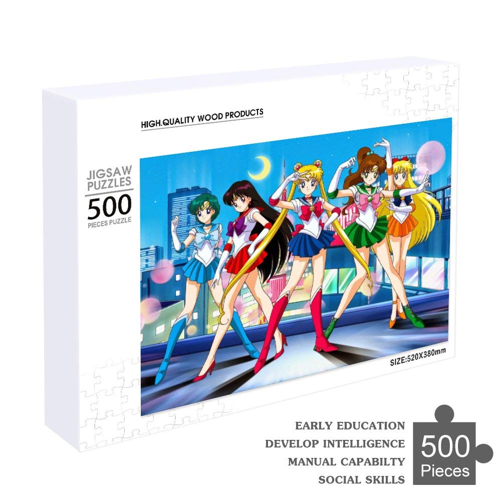 Amazon.co.jp: 美少女戦士セーラームーン パズル ジグソーパズル 木製