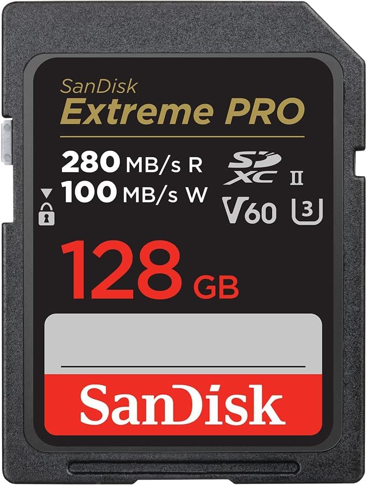 Amazon | SanDisk 128GB Extreme Pro SD UHS-II メモリーカード Canon