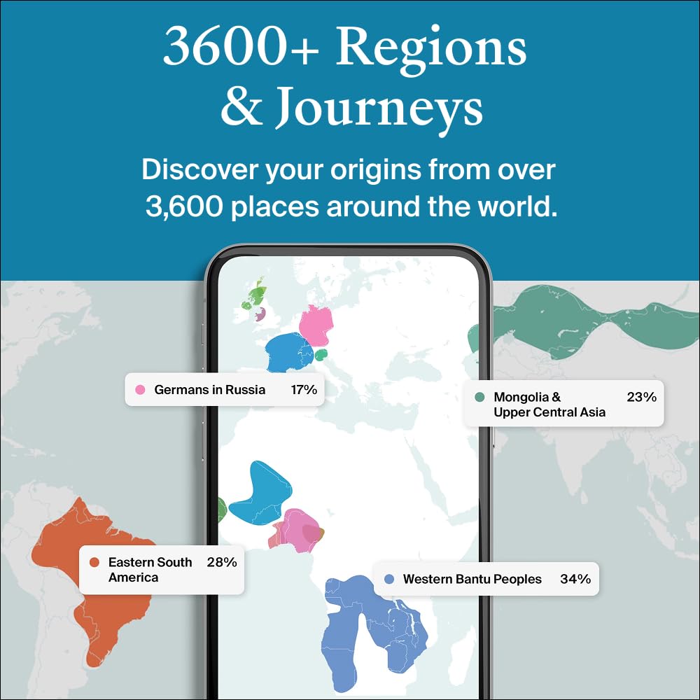 Amazon | AncestryDNA: Genetic Testing - DNA Test by AncestryDNA