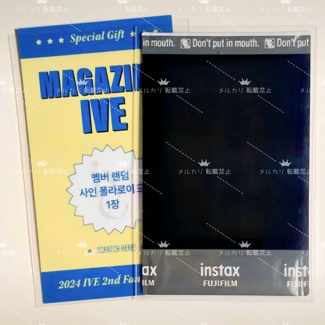 IVE IVE line music 直筆 サイン ポラロイド トレカ チェキ レイ イソ