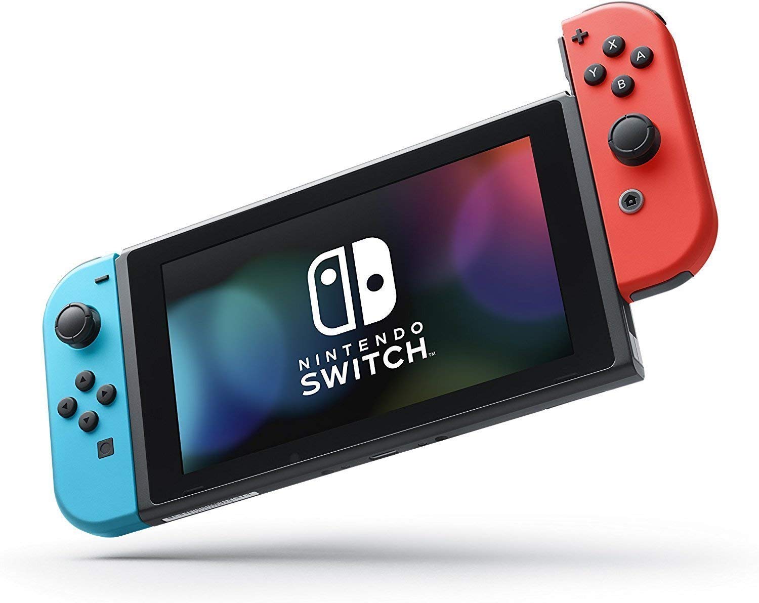 Amazon.com: Nintendo Switch – Neon Red and Neon Blue Joy-Con