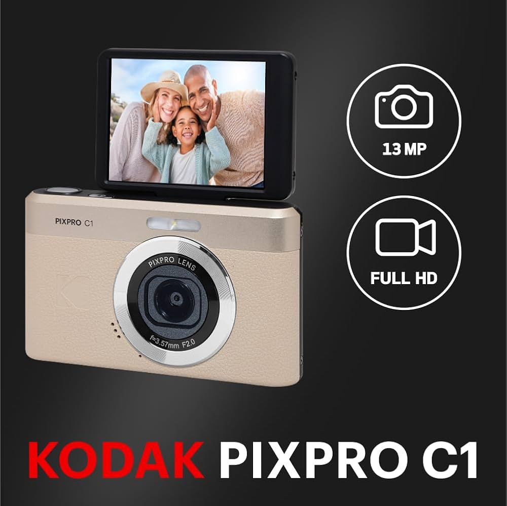 Amazon | Kodak PIXPRO C1 フレンドリー ズーム デジタル カメラ