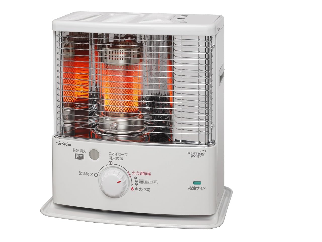 Amazon | トヨトミ 石油ストーブ (木造8畳まで/コンクリート10畳まで