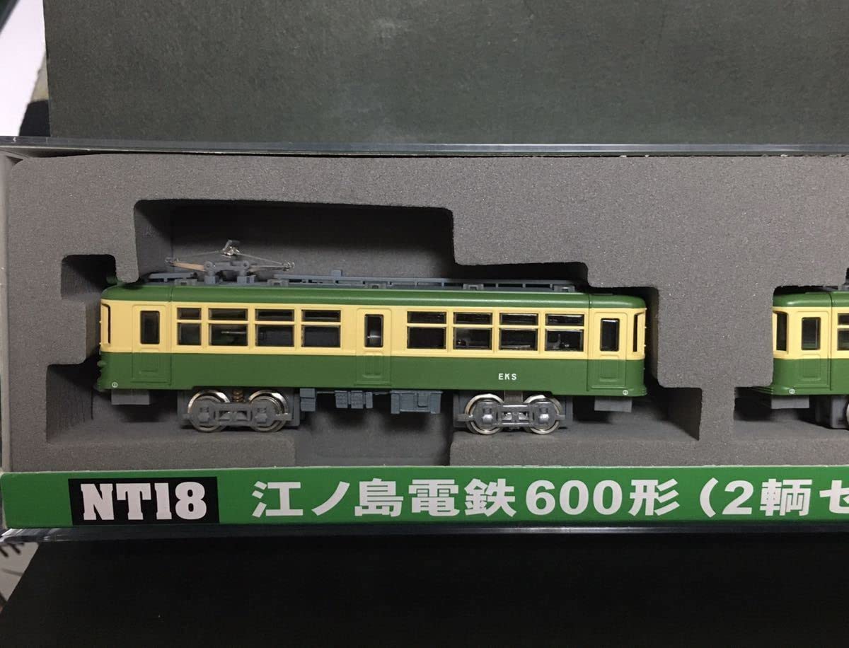 Amazon.co.jp: モデモ NT18 江ノ島電鉄 600形 (M付) N ゲージ 江ノ電