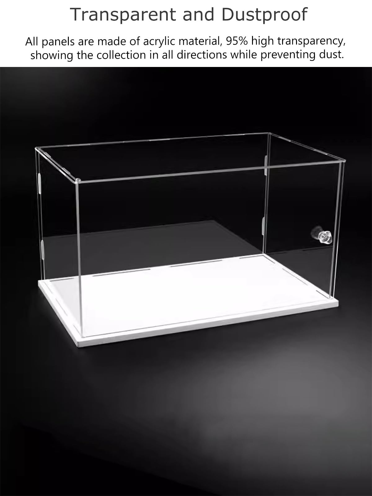 Amazon | アクリルディスプレイケース 高さ30 35 40 45 50 55 60 65 70