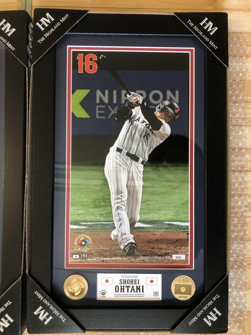 WBC 2023 大谷翔平 フォトミント 投手 シリアルナンバー入り 大谷翔平