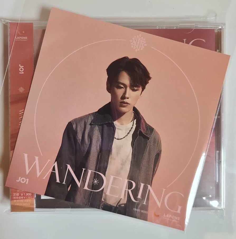 Amazon.co.jp: JO1 5TH SINGLE WANDERING B盤 封入品 ソロアザー