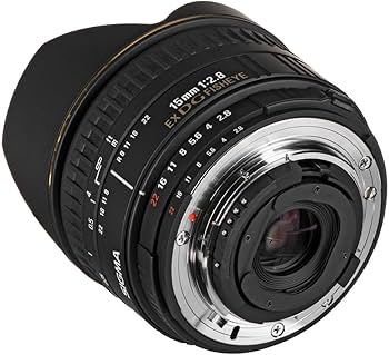 Amazon.com : Sigma 15mm f/2.8 EX DG Diagonal Fisheye Lens for