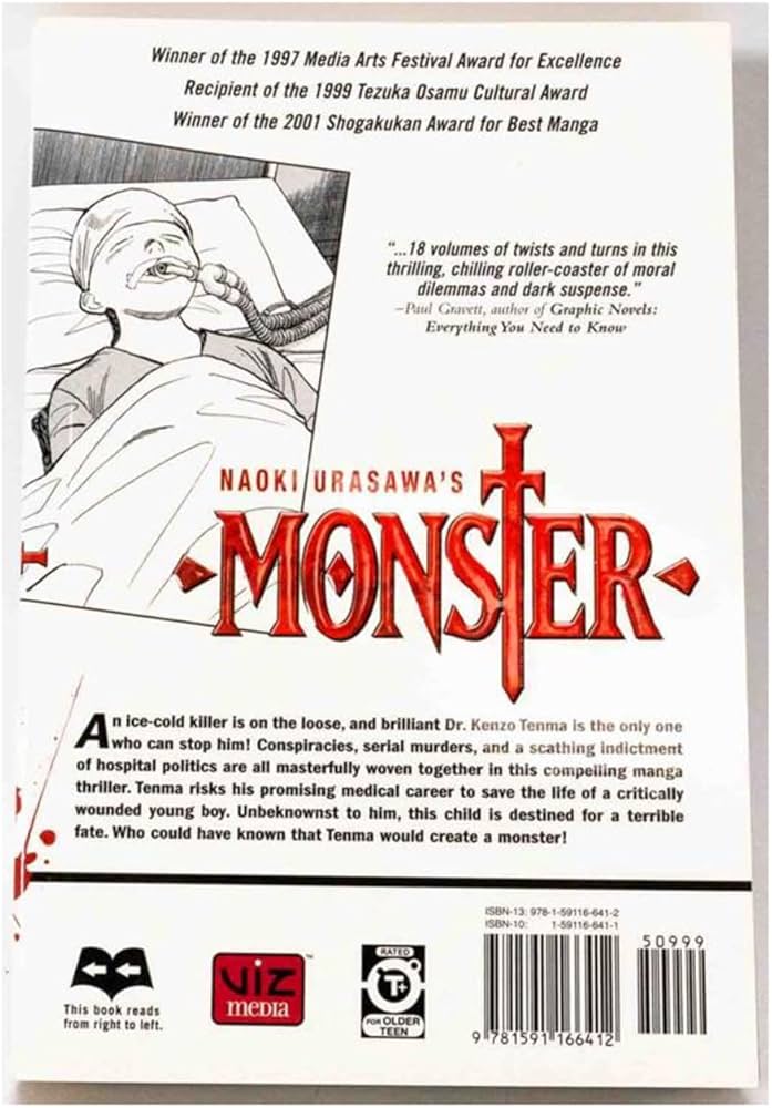Naoki Urasawa's Monster, Vol. 1: Naoki Urasawa: 9781591166412