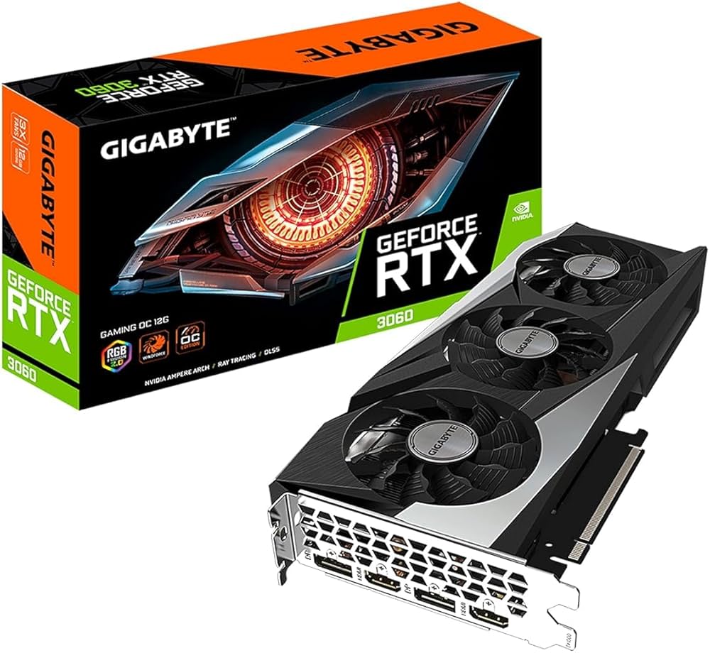 Amazon | GIGABYTE (ギガバイト) GeForce RTX 3060 ゲーム用 OC 12G