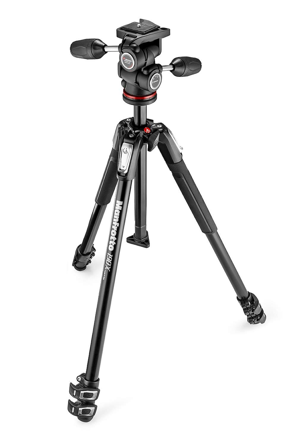 Amazon.com : Manfrotto 190X Aluminum 3 Section Tripod with 804 MK