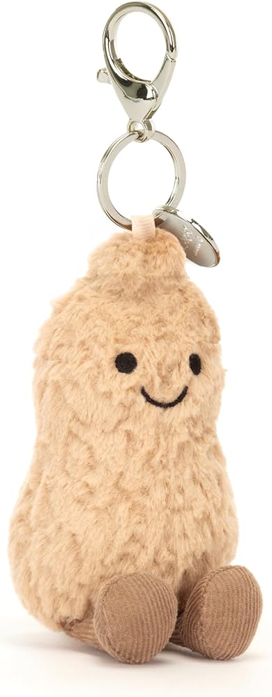 Amazon.com: Jellycat Amuseables Peanut Bag Charm, 4.5 inches