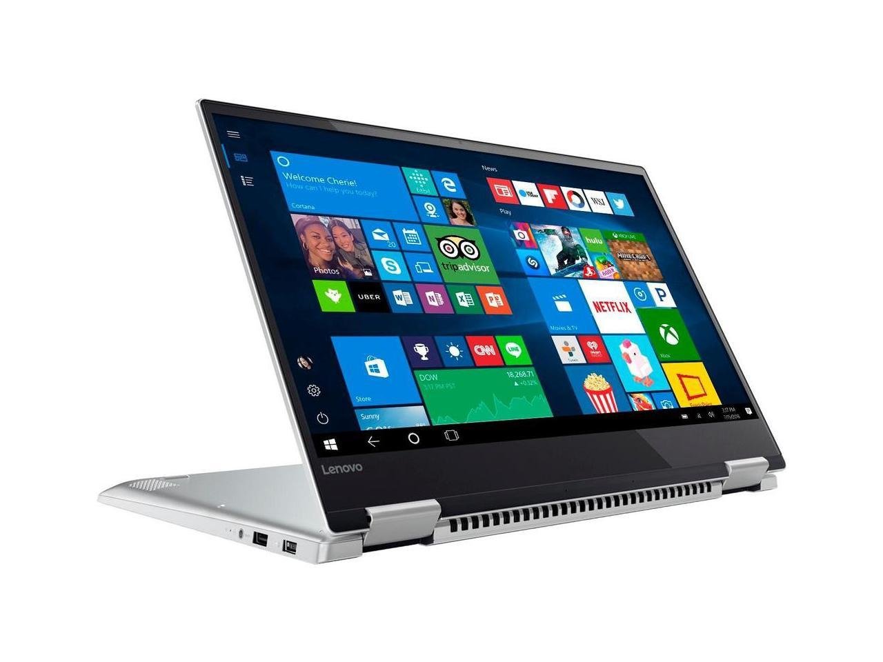 Laptop Lenovo Yoga 720 15.6 2-em-1 4K UHD IPS sensível ao toque