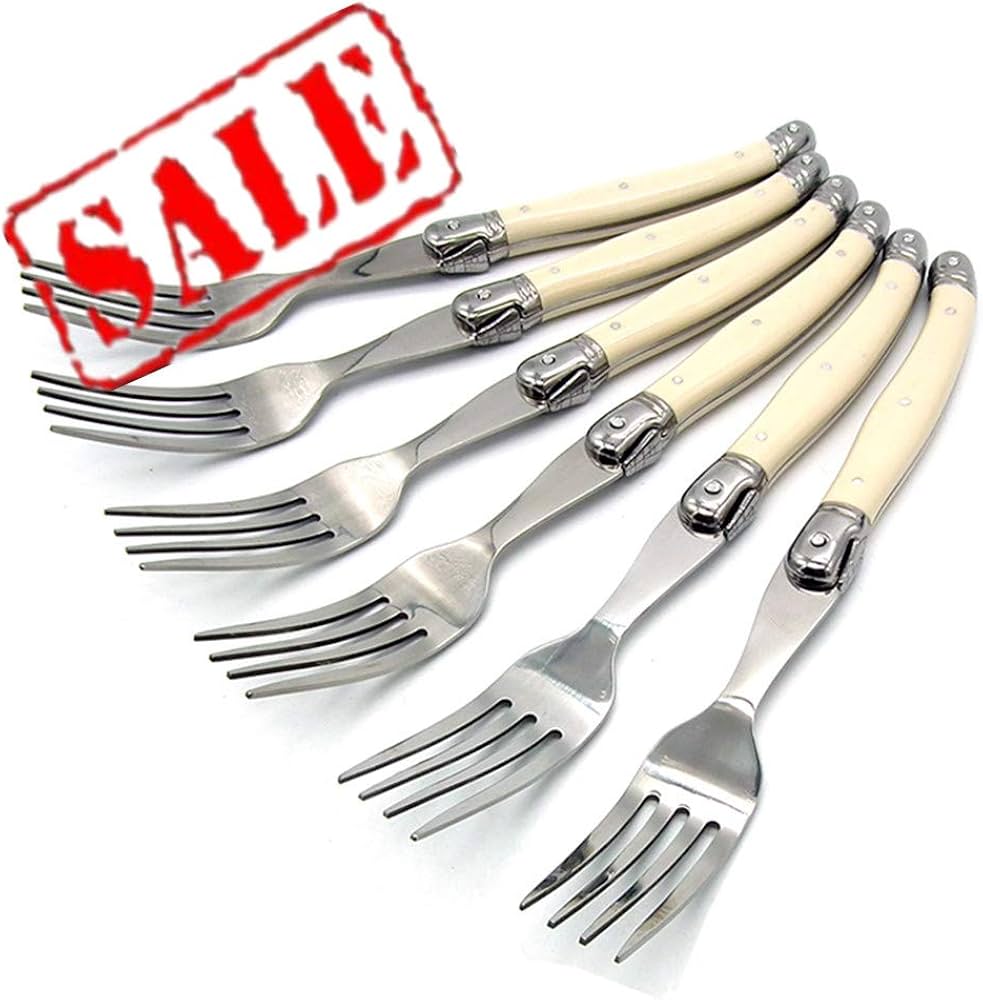 Amazon.com: KeepingcooX LAGUIOLE Forks of 6, Stainless Steel