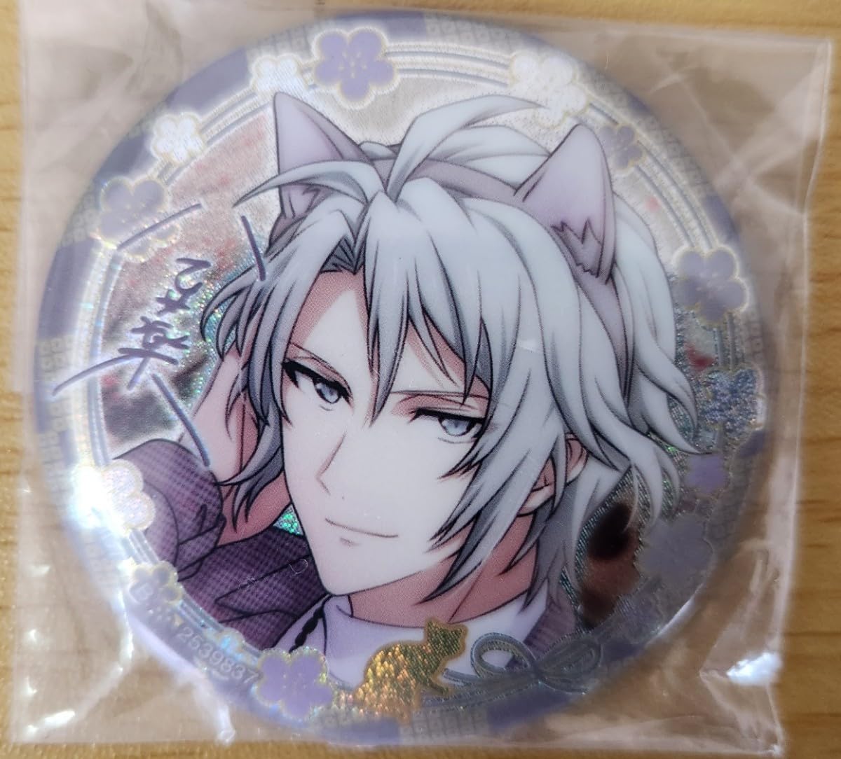 アイドリッシュセブン TRIGGER 八乙女楽 ブラホワ 缶バ アイドリッシュ