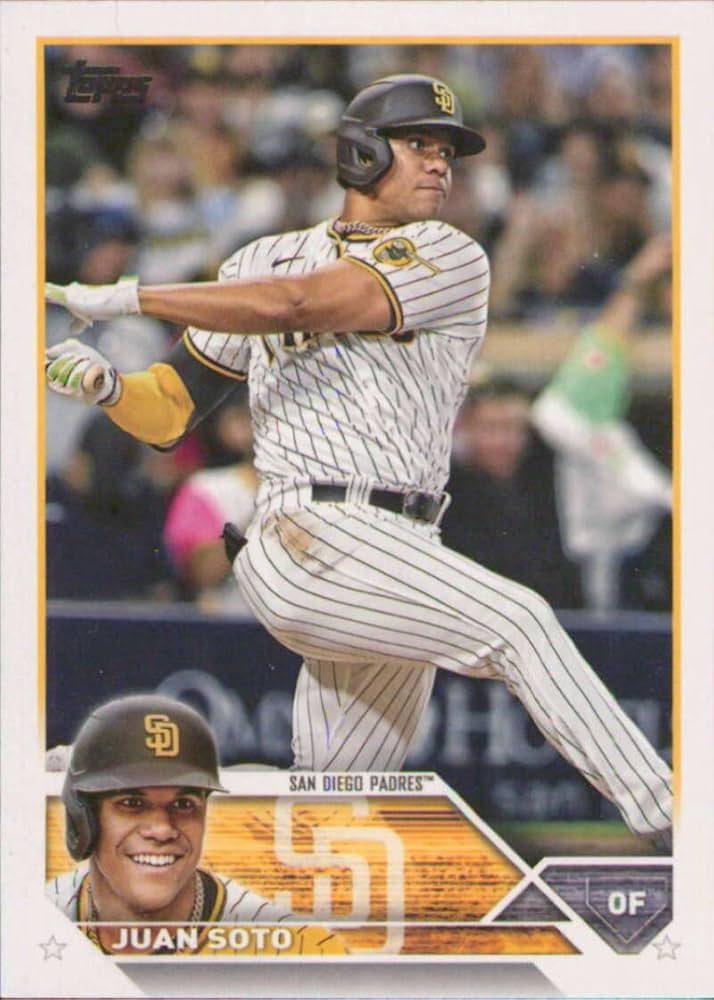 Amazon.com: 2023 Topps #1 Juan Soto NM-MT San Diego Padres