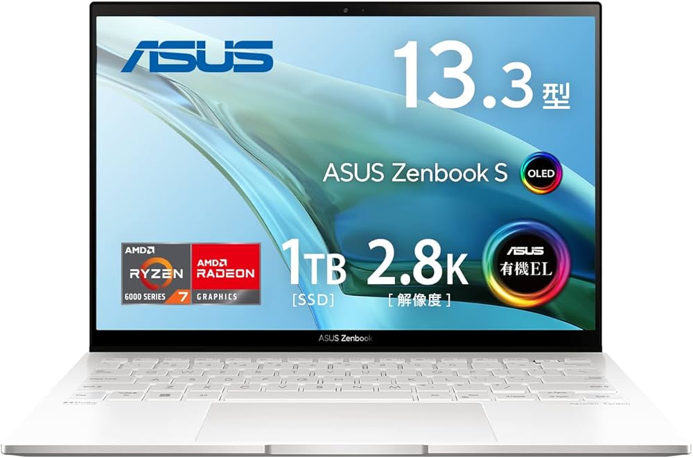 Amazon | ASUS ノートパソコン Zenbook S 13 OLED UM5302TA ( Ryzen 7