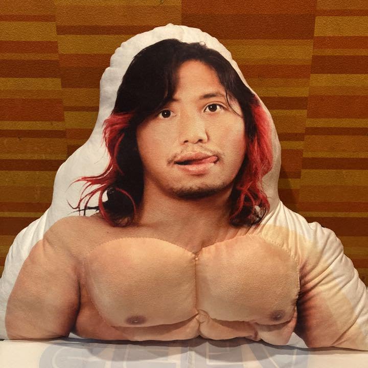 Amazon.co.jp: 新プロレスリング 筋肉クッション ヒロム 高橋ヒロム 1