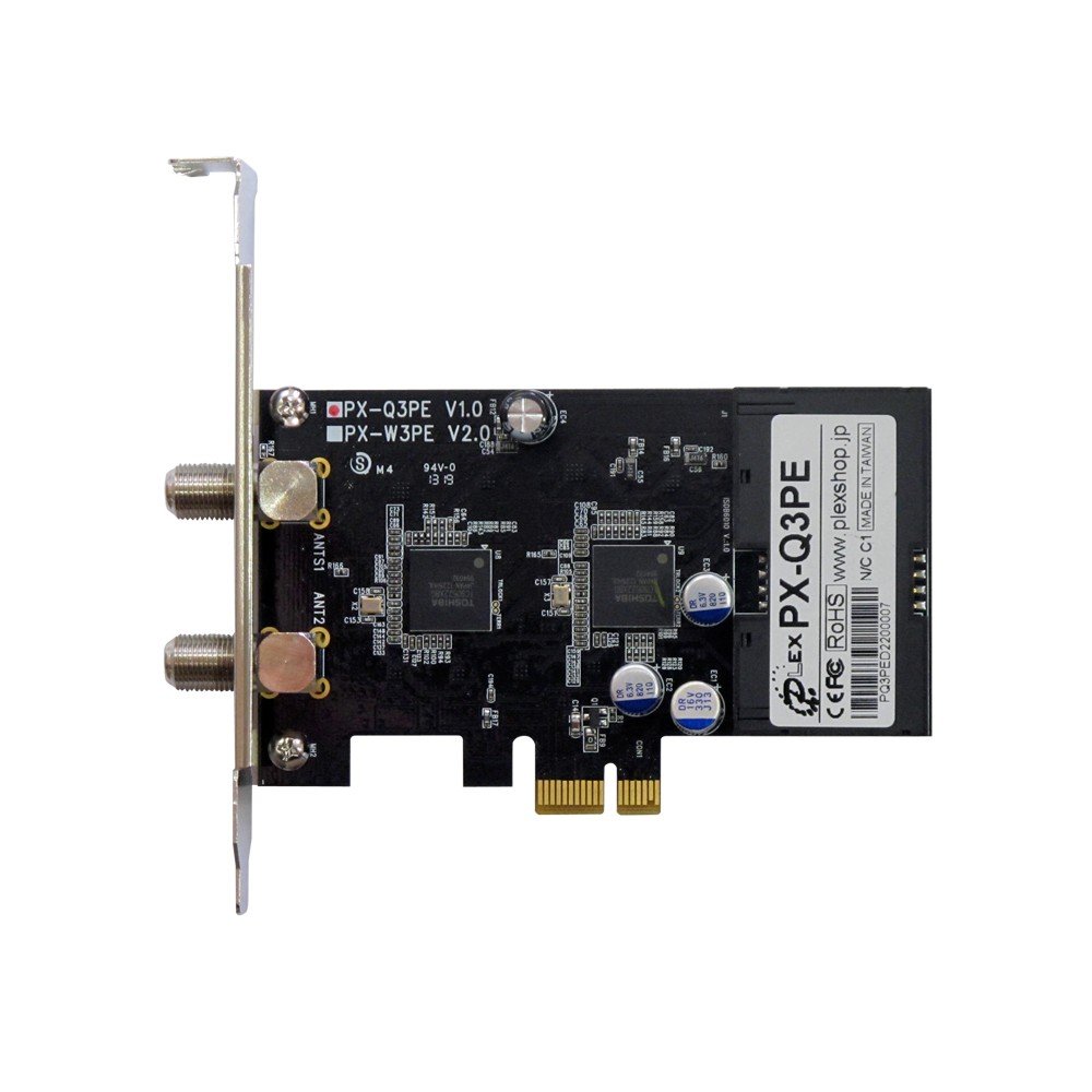 PLEX PX-Q3U4 PLEX PX-Q3U4 地デジ BS CS 8チューナー 無音化 PLEX PX-