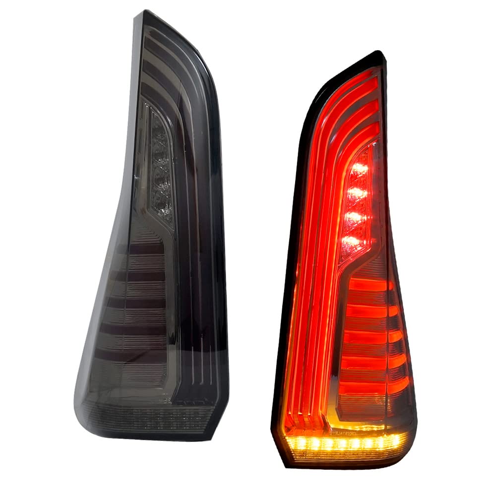 Amazon | C27 セレナ ファイバーLEDテールランプ 流れるシーケンシャル