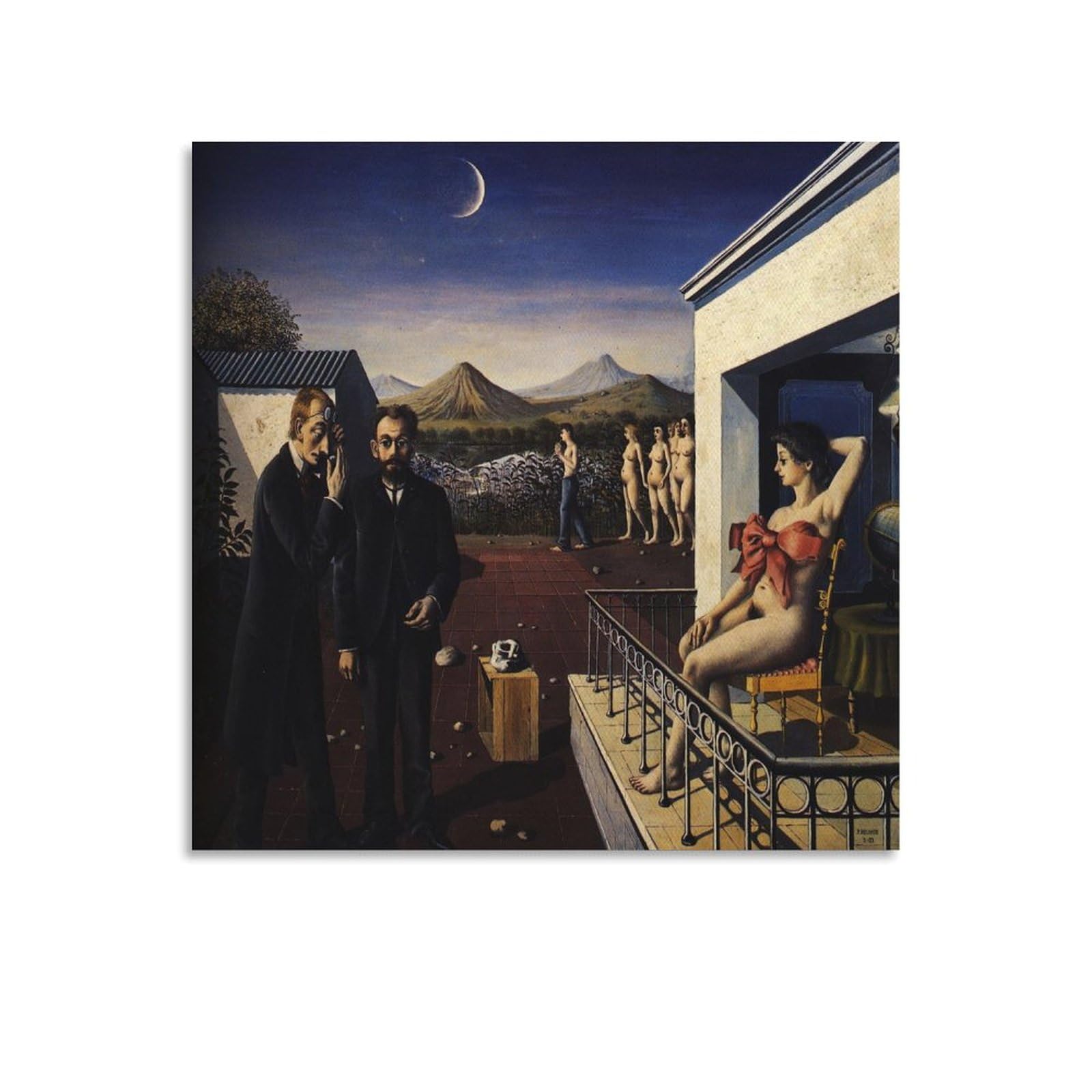 Amazon.co.jp: Paul Delvauxポール・デルヴォーシュルレアリストの画家