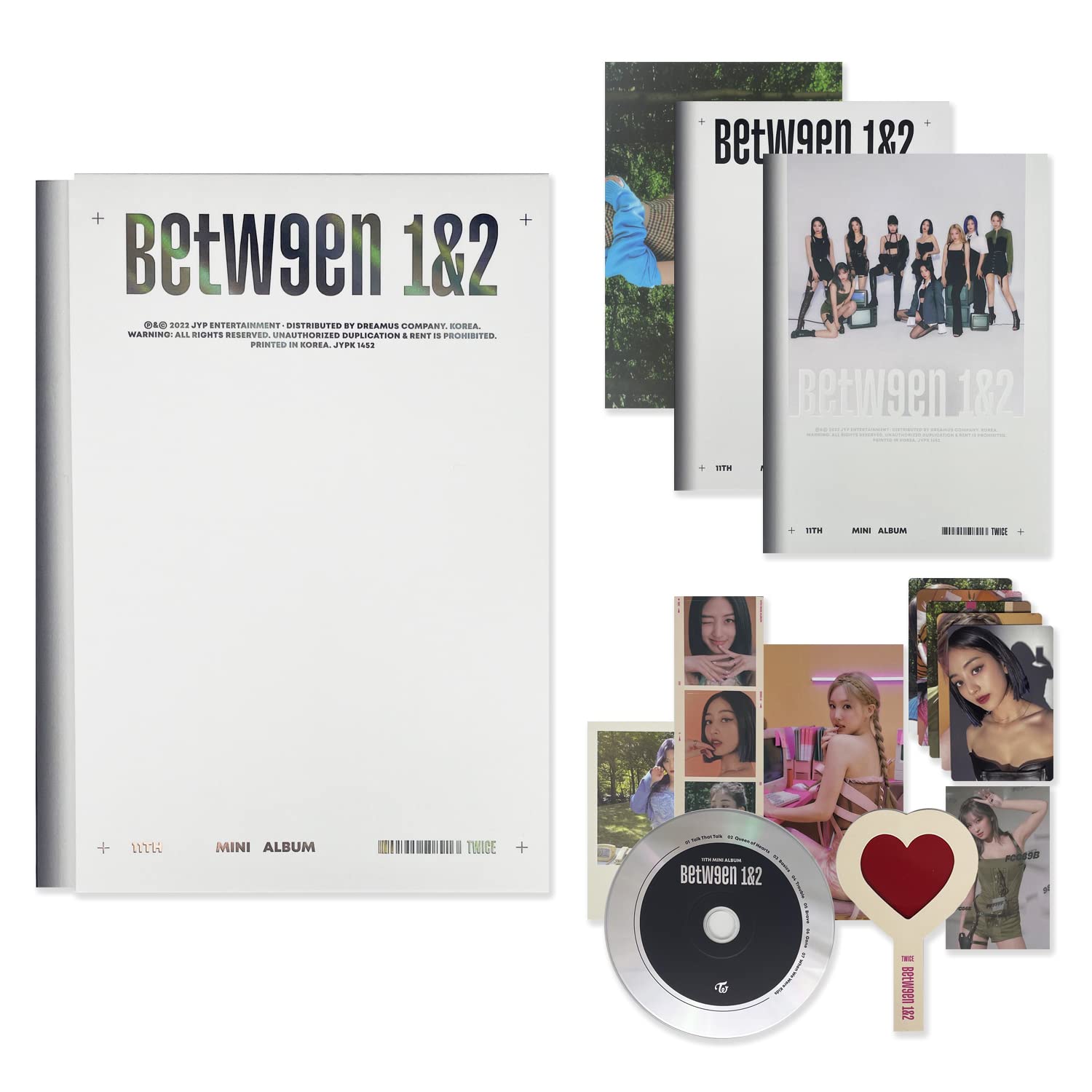 Amazon.com: TWICE - [BETWEEN 1&2] (Cryptography Ver.) Photobook +