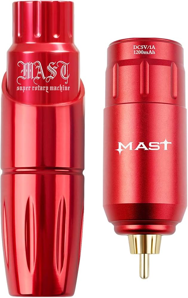 Amazon.com: Mast Tour Rotary Pen Machine With Mast Wireless Tattoo