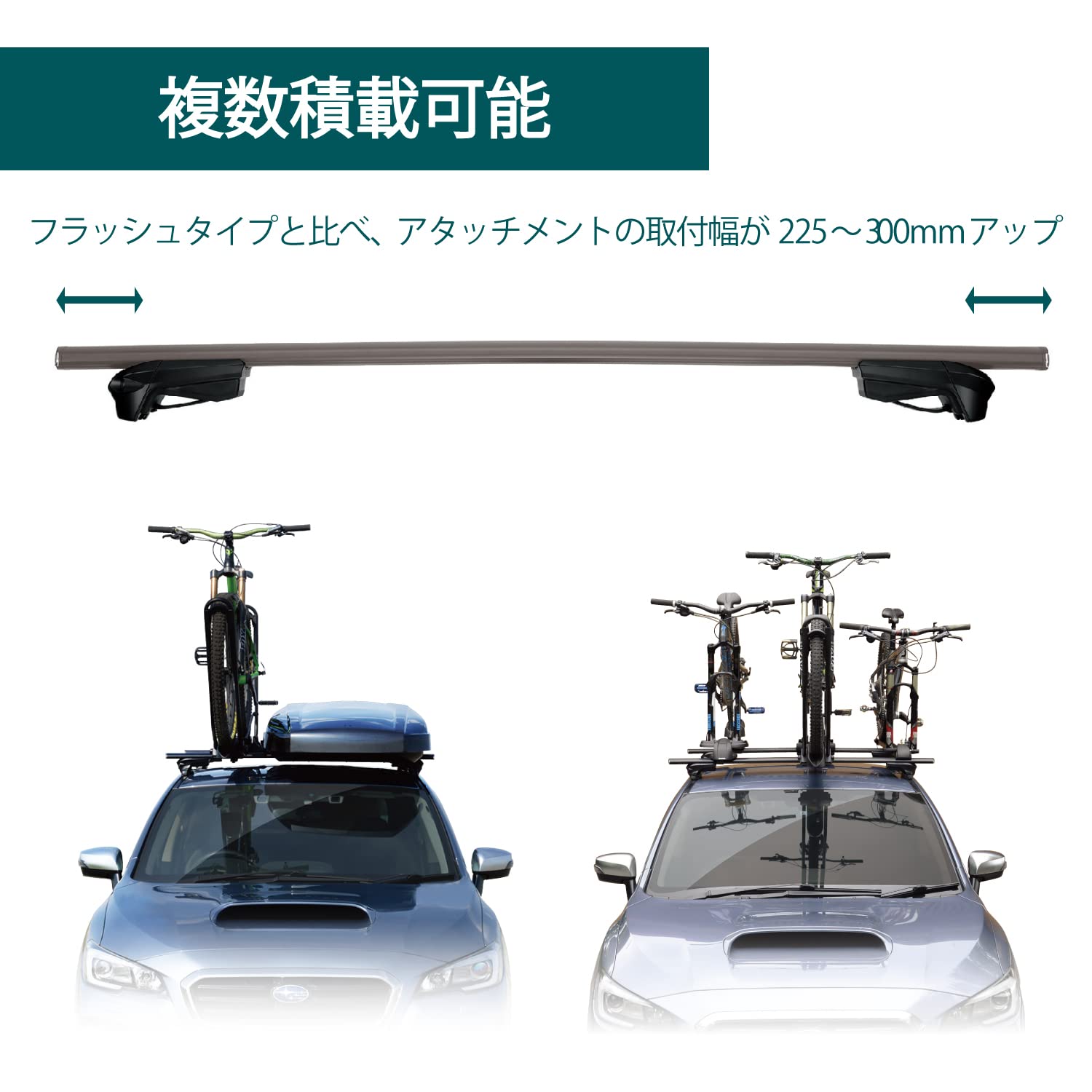 Amazon | カーメイト ルーフキャリア inno エアロベースステー スル