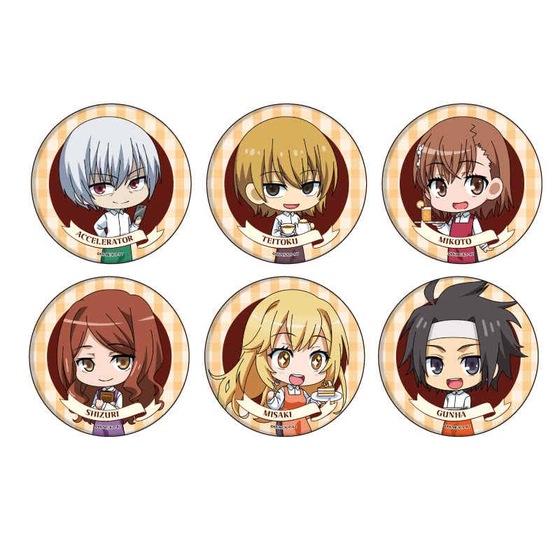 Amazon.co.jp: とある科学の超電磁砲T 09 カフェver. [ミニキャラ] 缶