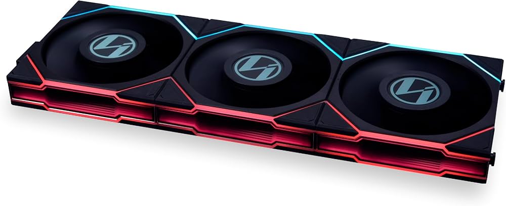 PC用ファン・クーラー LIANLI UNI FAN TL Wireless LCD 120 3Pack