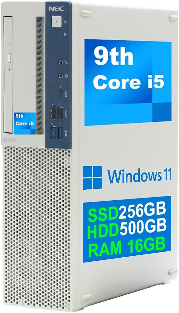Amazon.co.jp: デスクトップパソコン NEC Mate 整備済 第9世代 Core i5