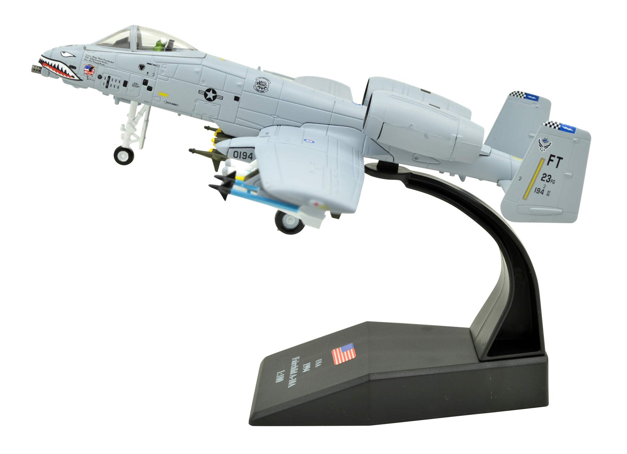 A10サンダーボルトII1:72塗装済完成品模型2機セット(イージーモデル