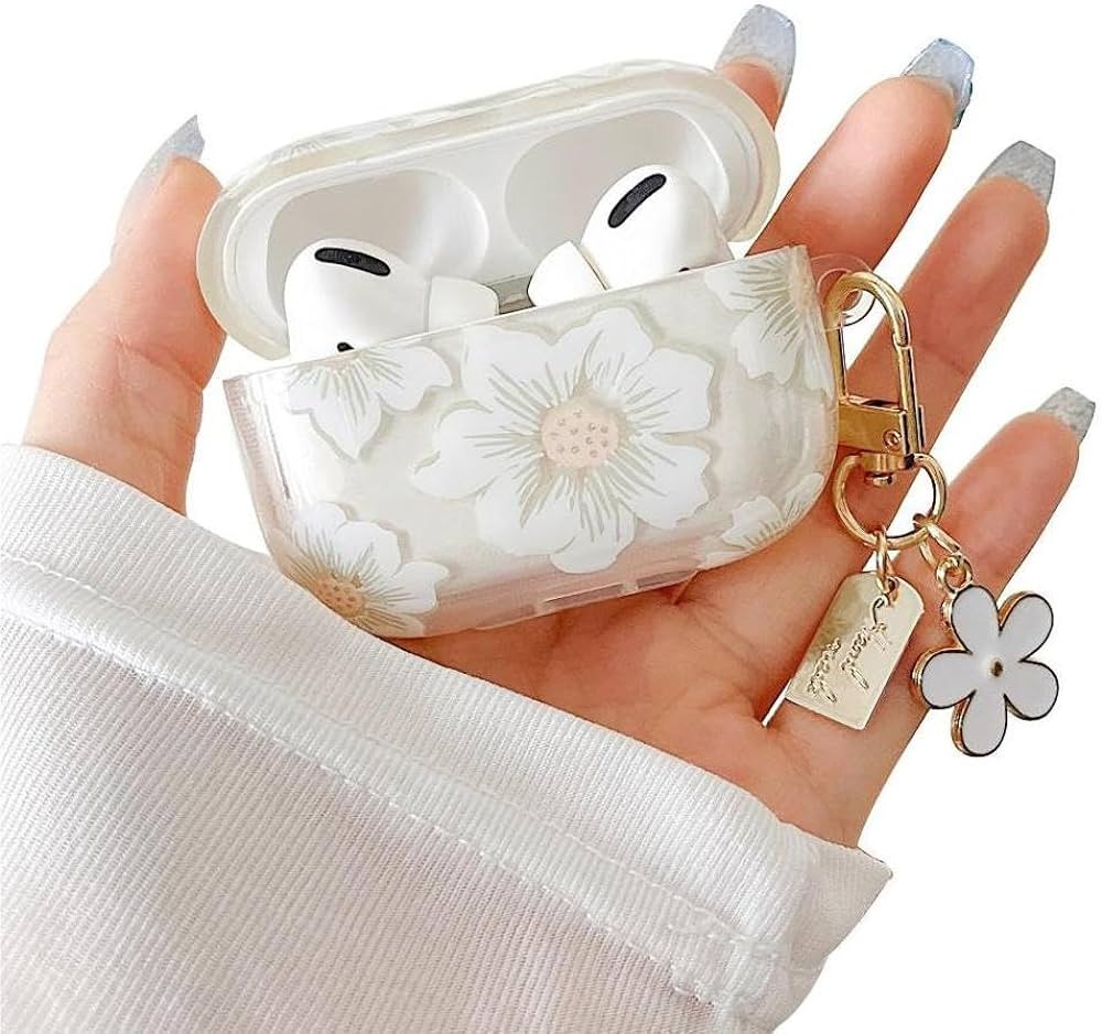Amazon.com: MINSCOSE for AirPods Pro 2 Clear Case,Cute Cartoon
