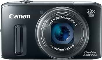 Amazon.com : Canon PowerShot SX260 HS 12.1 MP CMOS Digital Camera